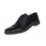 Pantofi barbati casual din piele naturala neagra P32NBOX